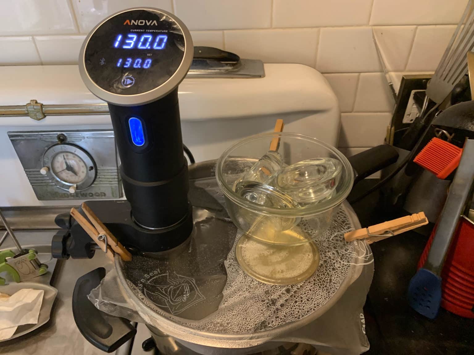 Sous Vide in Glass Canning Jars