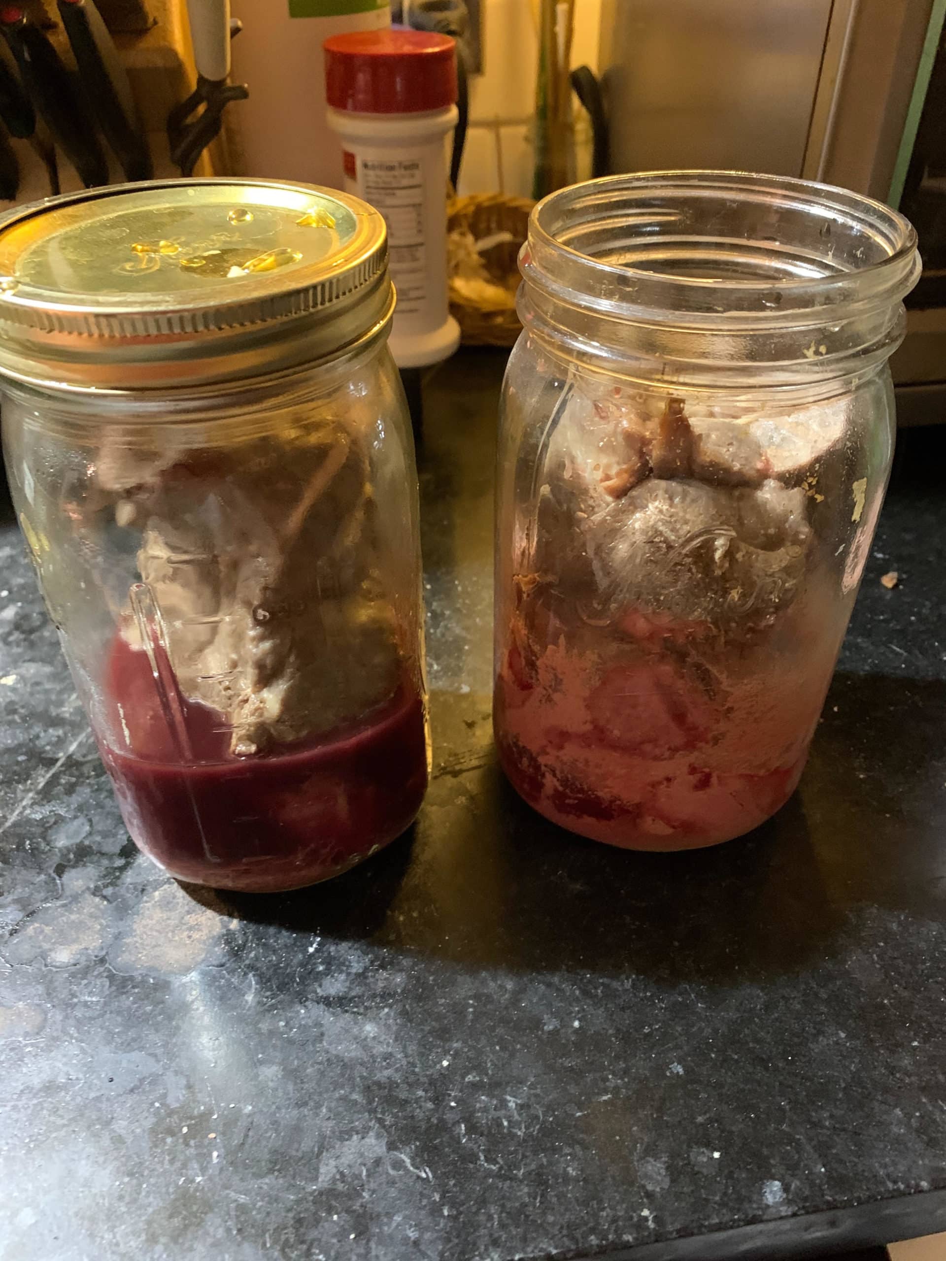 Sous Vide in Glass Canning Jars